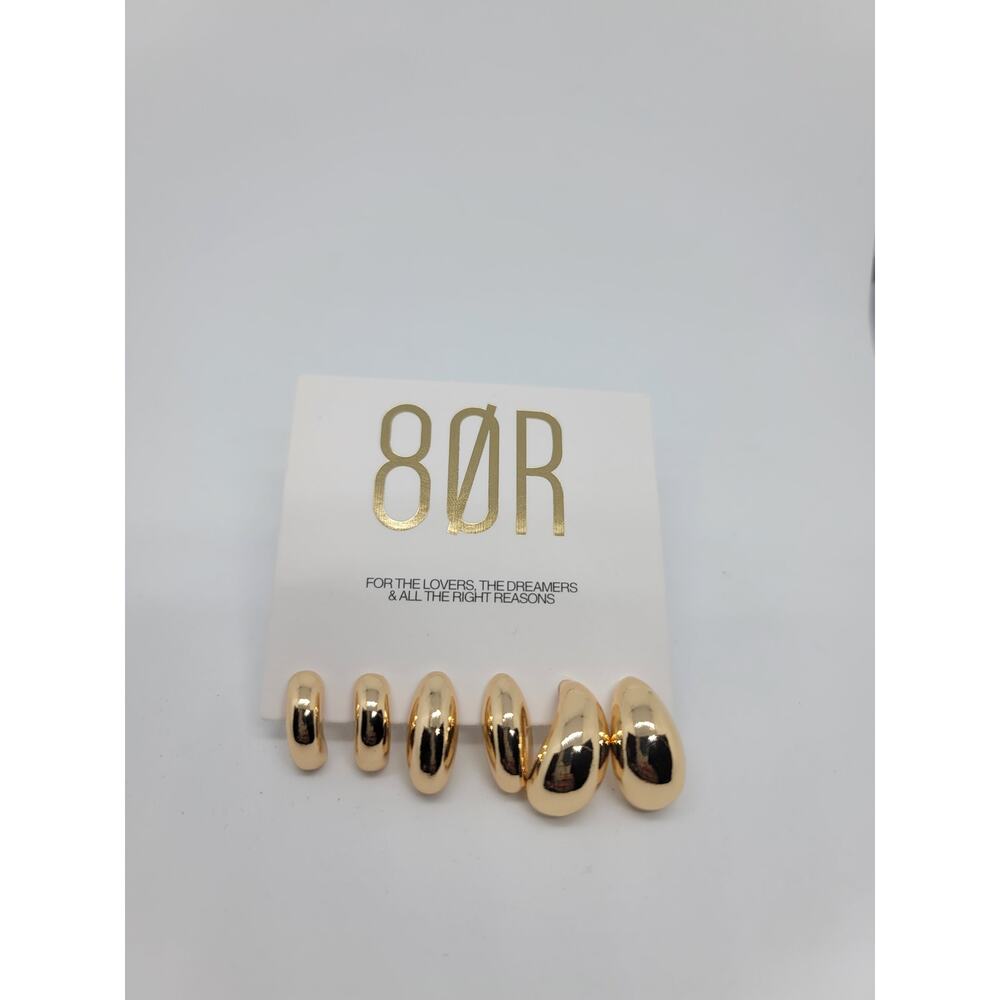 8 Other Reasons Earrings Hoop Set - Picture 9 of 11